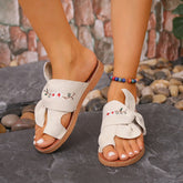 Bow Flat Sandals