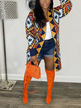 Knitted Geometric Cardigans