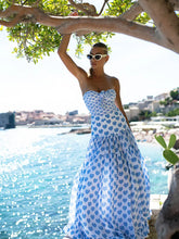 Printed One-Piece Skirted Swimsuit Set