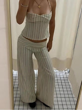 Timeless Stripes Pants Set