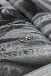 18K Gold Plated Special Talisman Earrings Silver