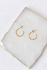 18K Gold Plated Angelic Feeling Earrings