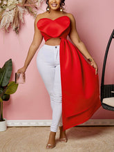 Sweet Heart Tube Tops