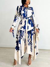 Floral Irregular Hem Dresses