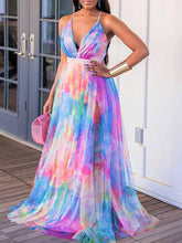 Gauze Tie Dye Cami Dresses