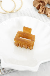 60s Motown Hair Claw Tan