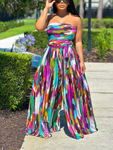 Tube Boho Beach Wide Leg Jumpsuits