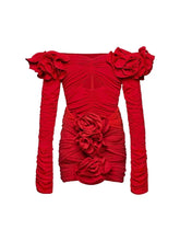 Swimsuit Set with 3D Floral Detail