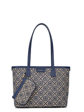 Jacquard Star Rhinestone Tote Bag