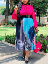 Butterfly Pattern Pleated Skirts