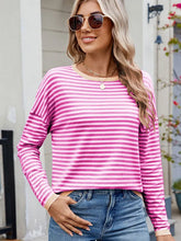 Women's Color Block Striped Sweater