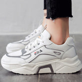 Color Block Platform Shoes Cozy Sneakers