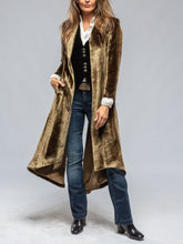 Long Cardigan Trench Coat