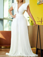 Pleated High Waist Jumpsuits