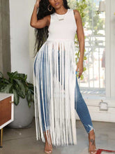 Tassel Sleeveless Tops