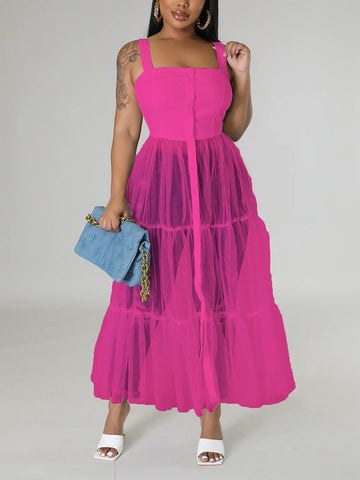 Tulle Tunic Tops