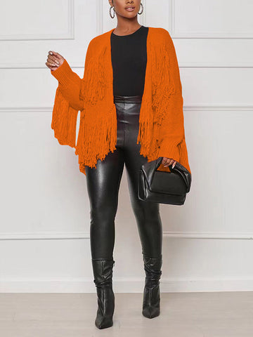 Fringe Knit Cardigans