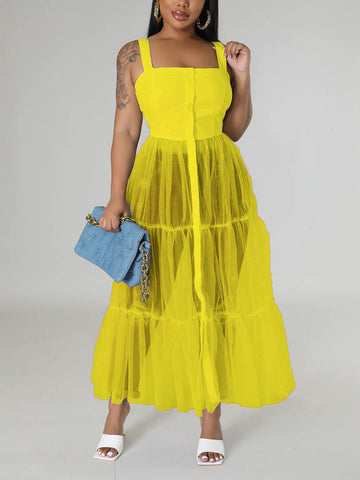 Tulle Tunic Tops