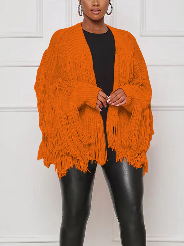 Fringe Knit Cardigans