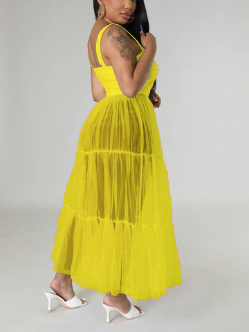 Tulle Tunic Tops