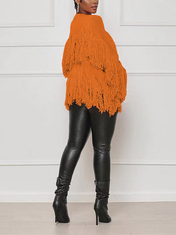 Fringe Knit Cardigans