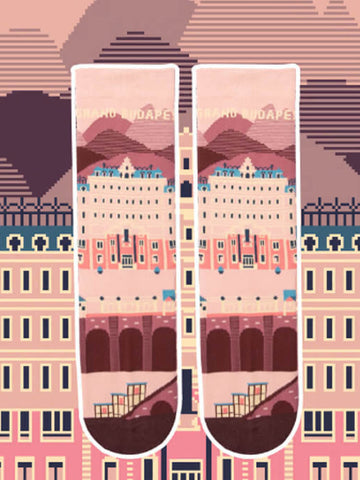 Cartoon Pattern Mid-Calf Socks