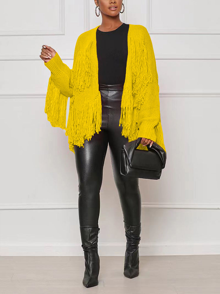 Fringe Knit Cardigans