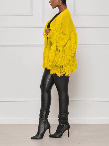 Fringe Knit Cardigans