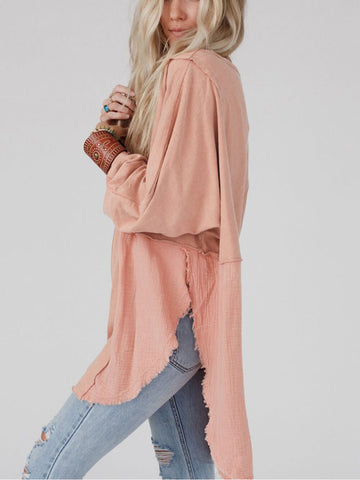 Relaxed Patchwork Oversized Shirt Dress