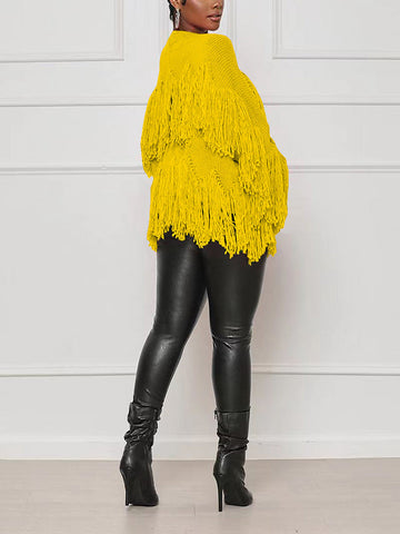 Fringe Knit Cardigans
