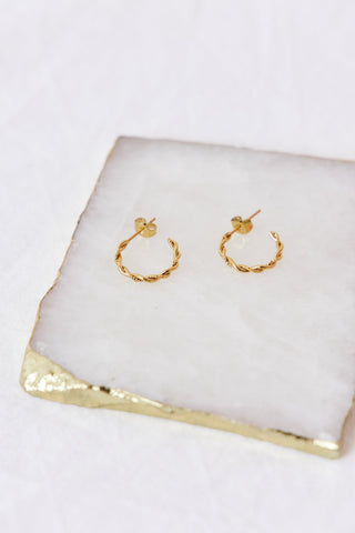 18K Gold Plated Angelic Feeling Earrings