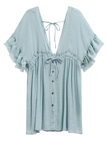Boho Cotton Mini Dresses