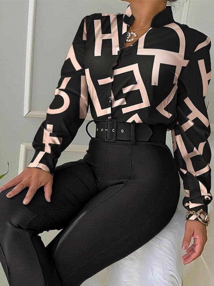 Floral Shirt Flared Pants Set