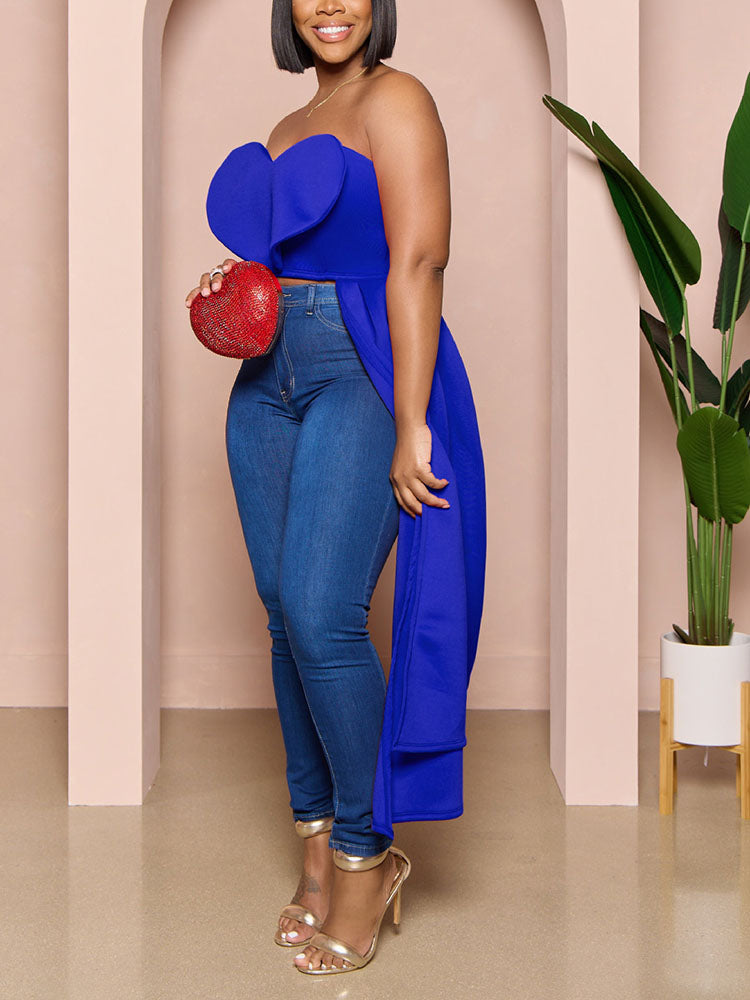 Sweet Heart Tube Tops