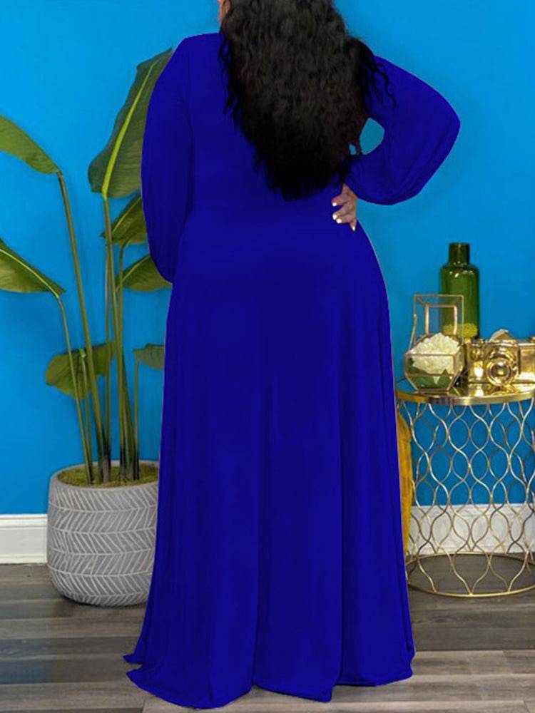 Side Split Drawstring Front Dresses