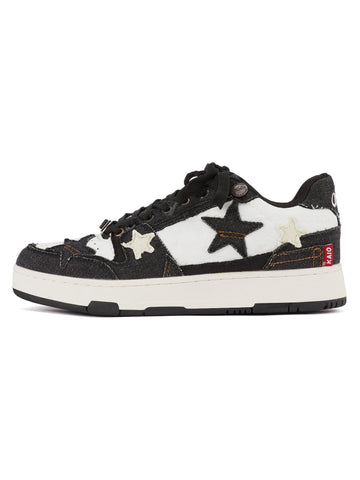 Vintage Star Skateboard Sneakers