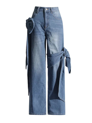 Spring High-Waist Denim