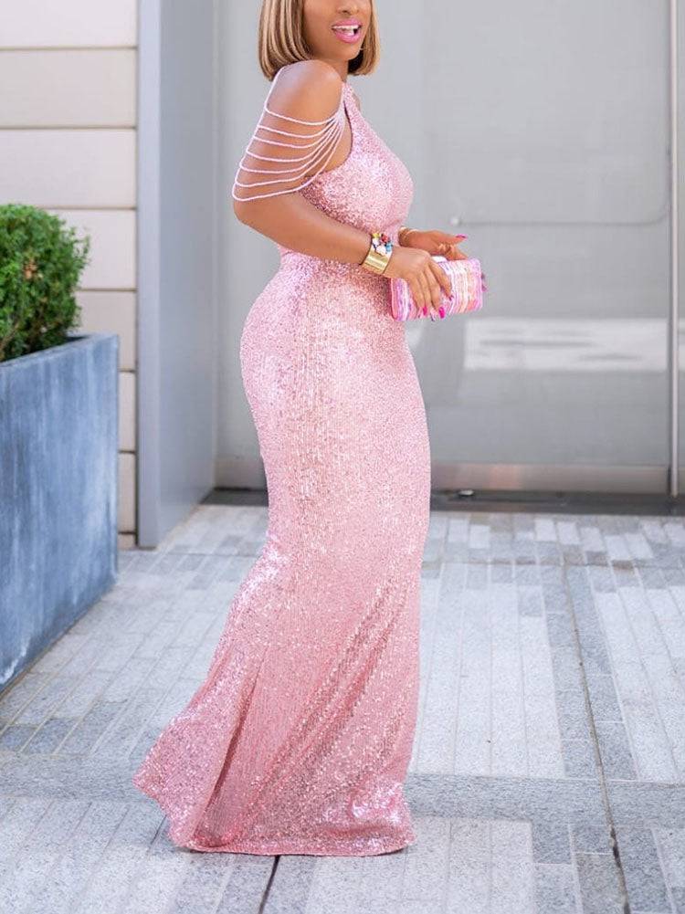 Sequin Mermaid Maxi Dresses