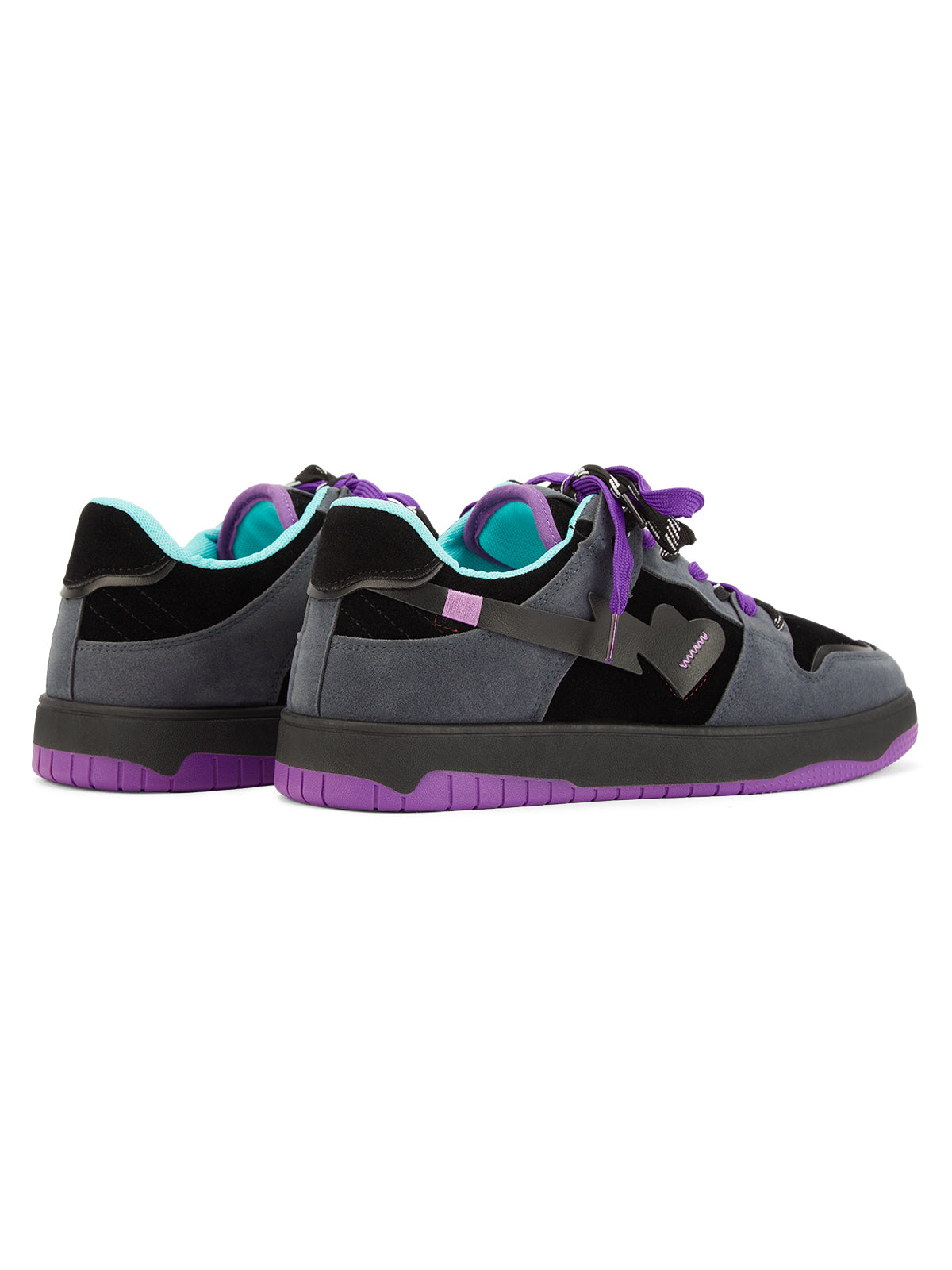 Retro Color-Blocked Casual Shoes