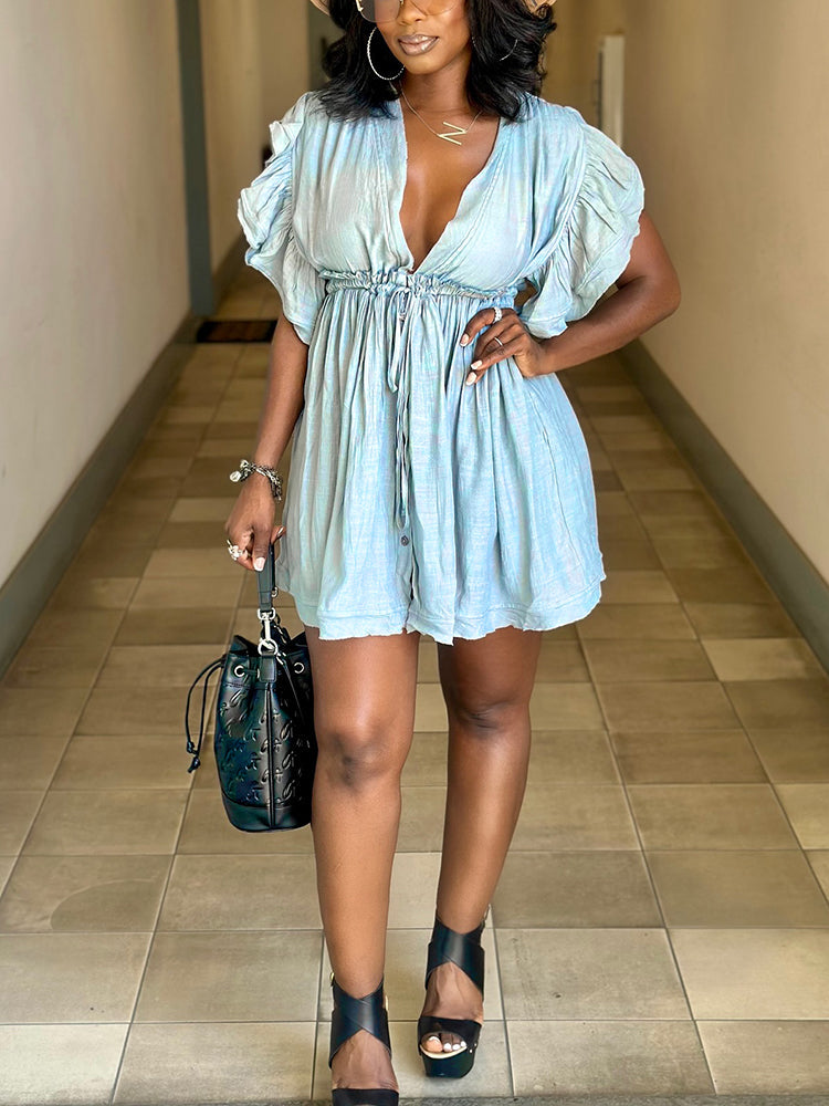 Boho Cotton Mini Dresses