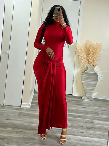 Tie Front Bodycon Dresses