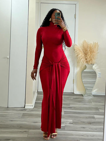 Tie Front Bodycon Dresses