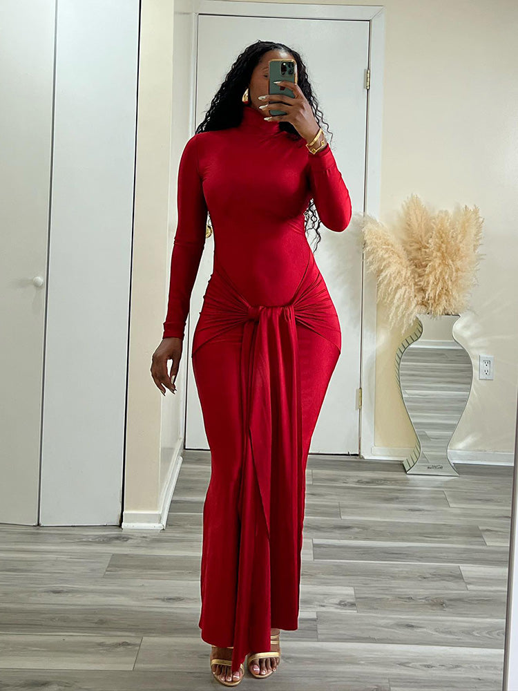 Tie Front Bodycon Dresses