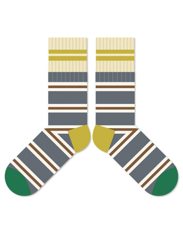 Colorful Striped Cotton Socks