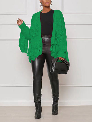 Fringe Knit Cardigans