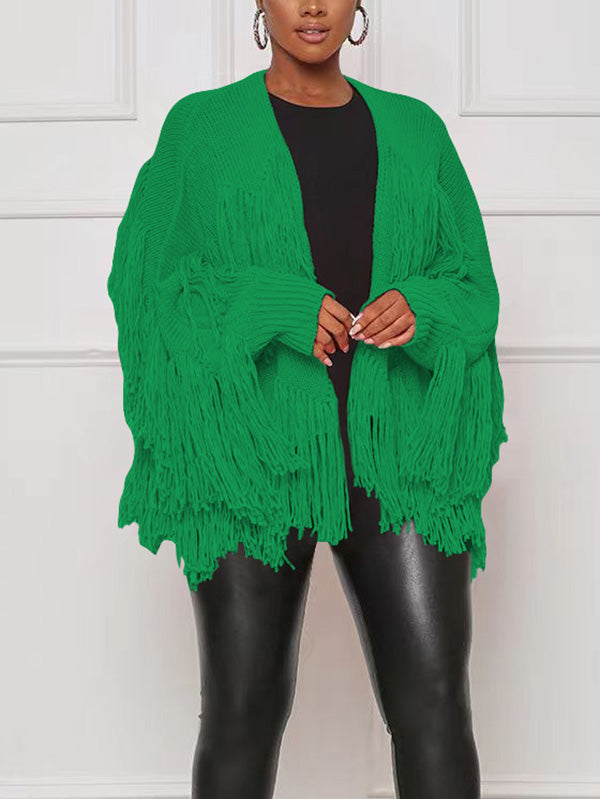 Fringe Knit Cardigans