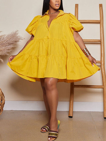 Ruffle Mini Dresses