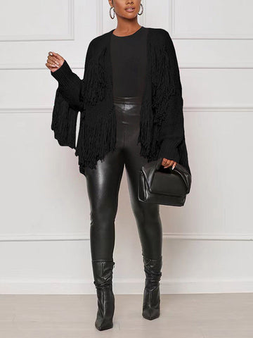 Fringe Knit Cardigans