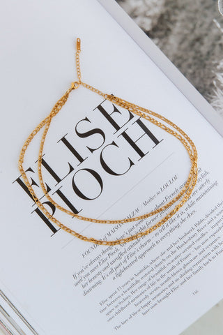 18K Gold Plated Luminescence Love Necklace Gold