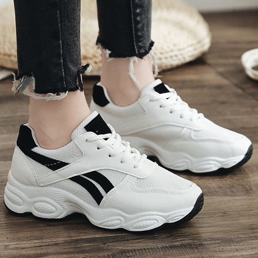 Color-block Mesh Comfort Sneakers